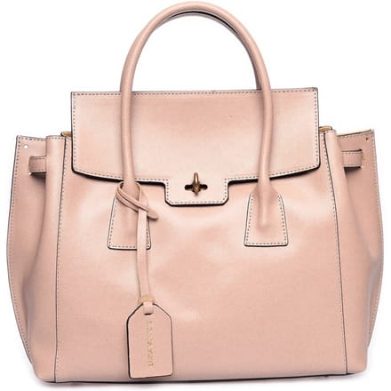 Luisa Vannini Rose Rundleer Tas