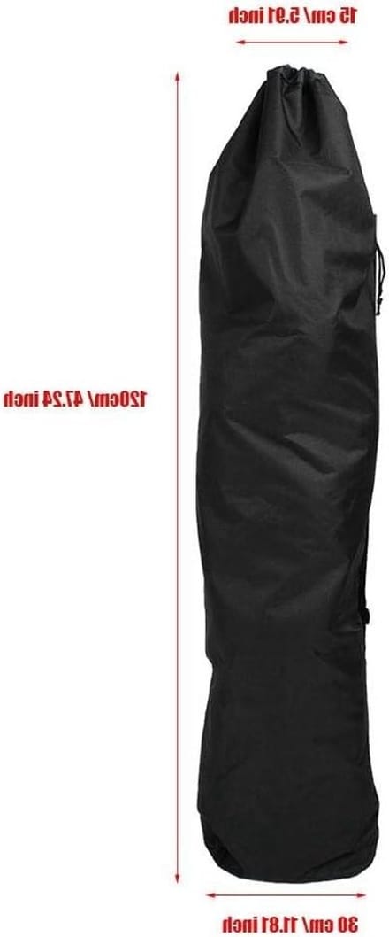 Waterdichte longboard tas met skateboard opbergrugzak - 120 x 30 x 15 cm
