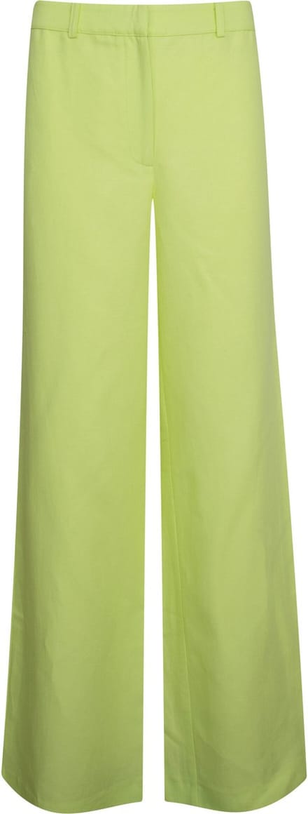 Senso - wijde pantalon limoen groen - maat 44