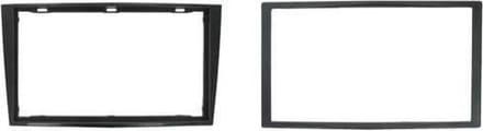 ECO 2-DIN FRAME  Opel Corsa 06-- Zwart