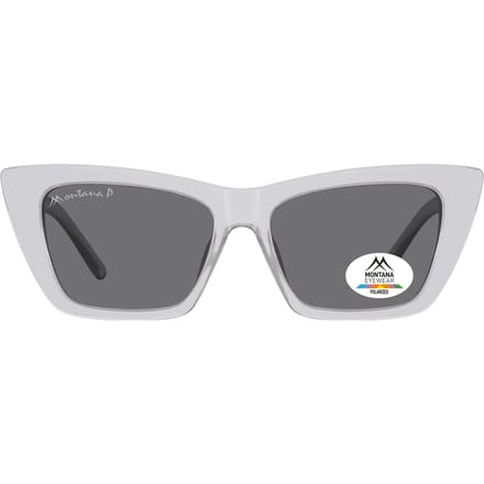Montana Cat Eye Dames Glimmend Grijs Rook Gepolariseerd MP64