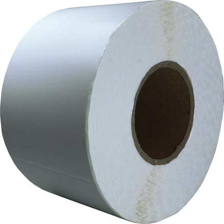 DULA Compatible Zebra Labels 102x152mm - 1000 etiketten per rol - kern 76mm - Wit- Permanent - 1 rol