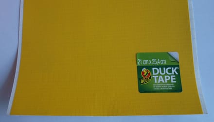 Duck Tape Sheet Sunny Yellow