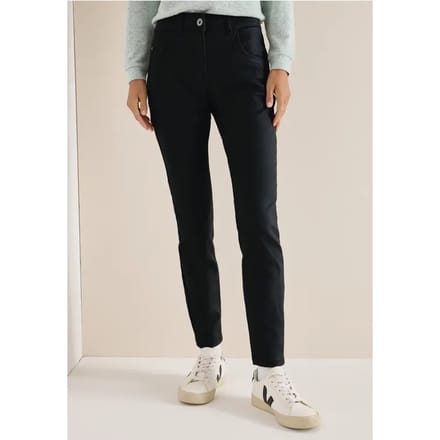 Broek in lederlook