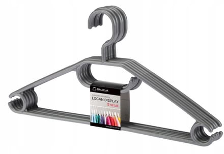 Galicja Logan - Draaibare Kledinghanger - Kunststof - 5 stuks