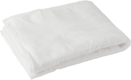 J-Line plaid Snuggle - polyester - wit