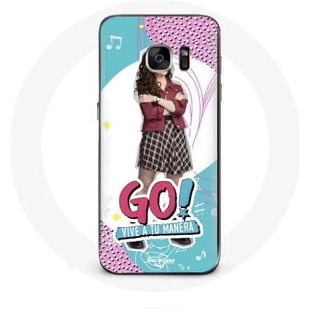 Coque pour Samsung S6 Poursuis Tes Rêves Zoe Caletián Go! Vive a tu manera