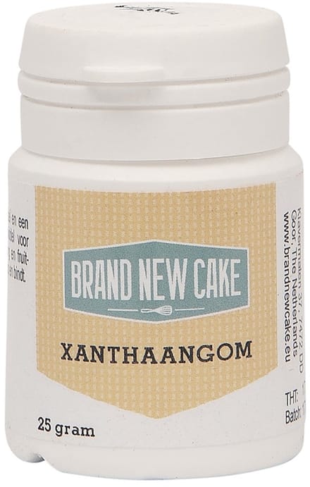 BrandNewCake® Xanthaangom 25gr - Xanthaangum Poeder - Xanthan Gum E415 - Verdikkingsmiddel