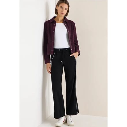Wide Legs broek met tape