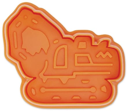 Städter graafmachine 7,5 cm oranje
