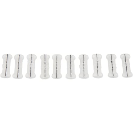 10 pièces Bandes de Correction d'Ongles d'orteil Attelle Élastique Changent la Direction de Croissance Attelle de Correction d'Ongle Incarné 0,6 pouce white