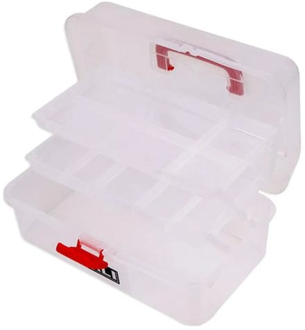 Kali Translucent 10 D Visgereibox Wit