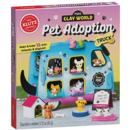Mini Clay World Pet Adoption Truck - Klutz