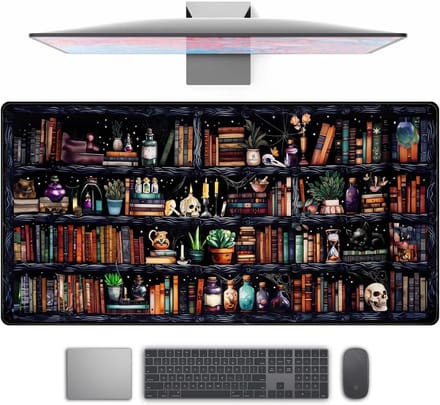 Groot XL Bureauonderlegger - Antislip, Gestikte Randen - Perfect voor Werk en Gaming