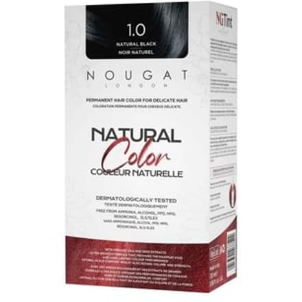 NOUGAT - NGTint Permanent Hair Colour Natural Black 1.0