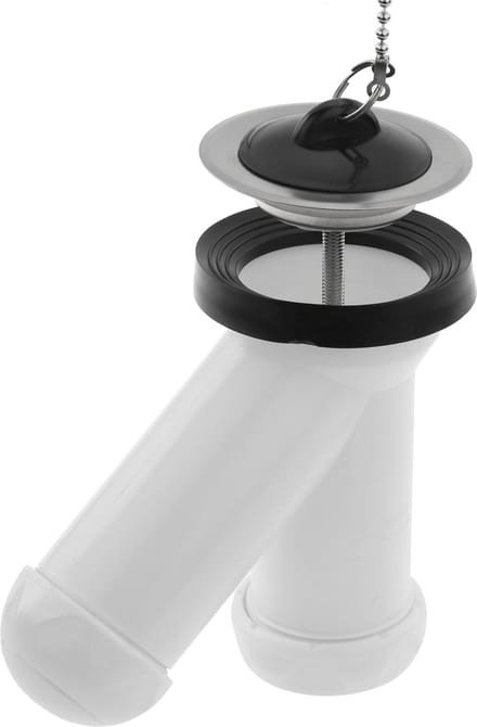 PrimeMatik - Sifon "Y" compact met ventiel voor spoelbidet ∅ 40 x 32 mm