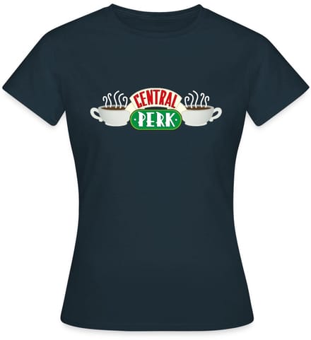 Friends Central Perk Logo T-Shirt Dames