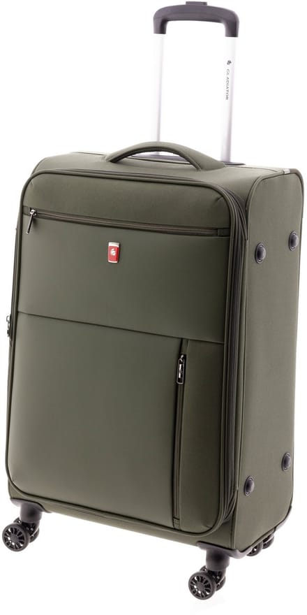 Gladiator Arctic Middelgrote Koffer - 66 cm - 66/74 liter - Expandable - TSA slot - Donkergroen