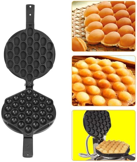 Dailygoody - Wafel Panini Maker - Rvs Nonstick Wafelmaker - Voor