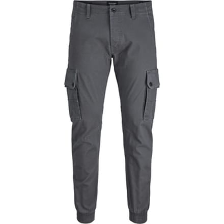 Jack & Jones - Heren Broek Paul Warner Cargo - Grijs - Maat 28/32