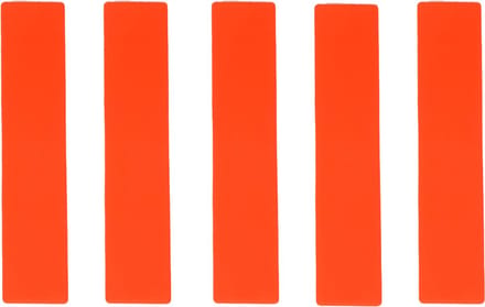 MDsport - Markeerlijnen set van 5 - Rood - Markeerstreep - Vloermarkering