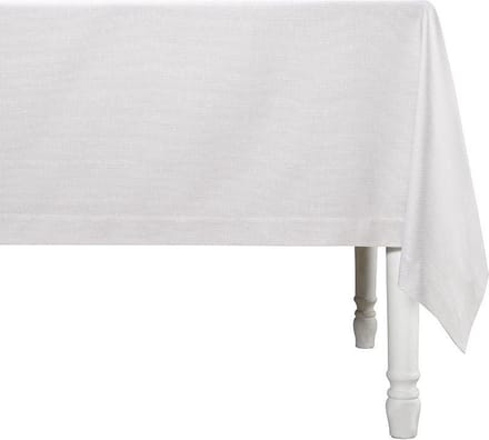 De Witte Lietaer Tafellaken, Sonora Parelwit - 140 x 250 cm - 100% Katoen