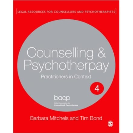 Legal Issues Across Counselling & Psychotherapy Settings - Barbara Mitchels