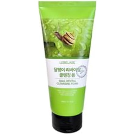 LEBELAGE - Cleansing Foam - 9 Types Snail Revital