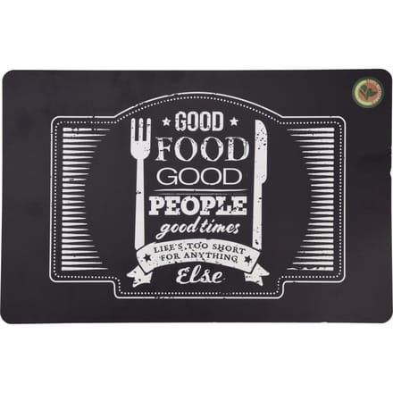 Placemat dubbelzijdig pp 420 x 2 mm