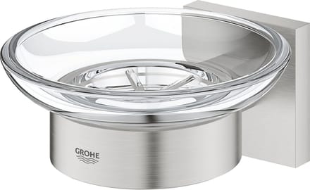 GROHE Start Cube Zeepschaal met houder - supersteel (RVS look) 41096DC0