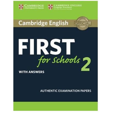 Cambridge English First For Schools 2 Student's Book With Answers