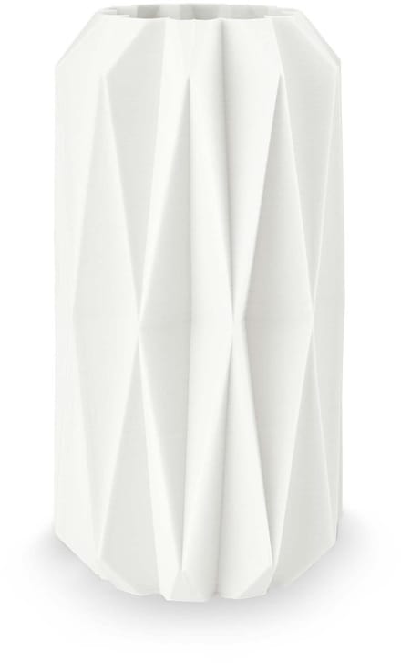 vtwonen Vaas Diamond - Bloemenvaas van Porcelein - 3D print - 20x27.5cm