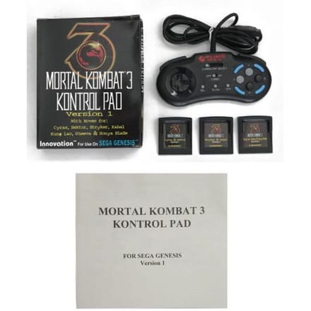 Innovation Mortal Kombat 3 Kontrol Pad-Version 1 (Sega Mega Drive) Gebruikt