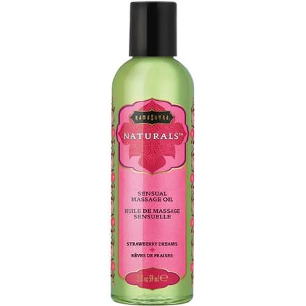 Kama Sutra - Naturals Massage Olie Aardbei 59 ml