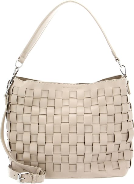 SEIDENFELT MANUFAKTUR Schoudertas Malilla Hobo Bag Sandy Taupe Beige