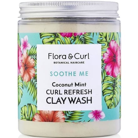 Anti-hairloss Cream Flora & Curl Soothe Me Mint Coconut Clay Refreshing 260 g