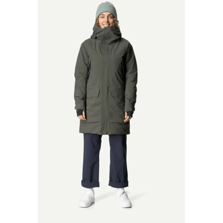 Houdini Fall in Parka Dames (Maat - S, Kleur - Baremark Green)