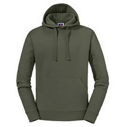 Russell Heren Authentieke Hoodie (Olijf)