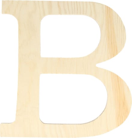 Artemio houten letter B 19 cm