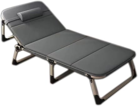 Opklapbed - Fauteuil Bed - Kantoor Dutje - Draagbaar en Ruimtebesparend - 75x190CM