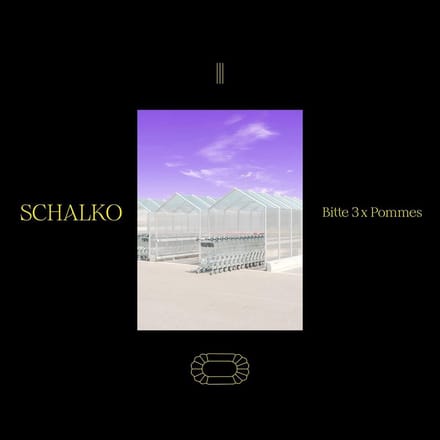 Schalko - Bitte 3x Pommes (LP) (Coloured Vinyl)