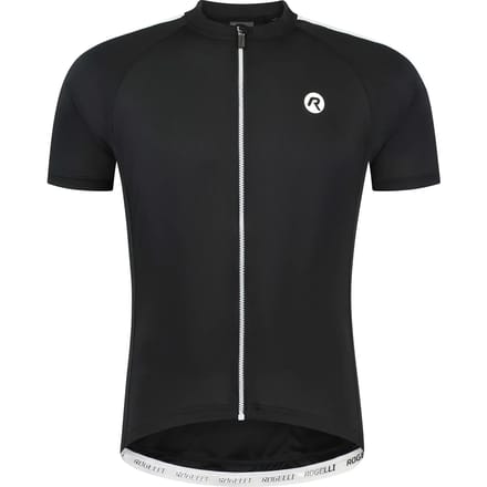 Rogelli Explore Heren Fietsshirt - Korte mouw - Zwart/Wit