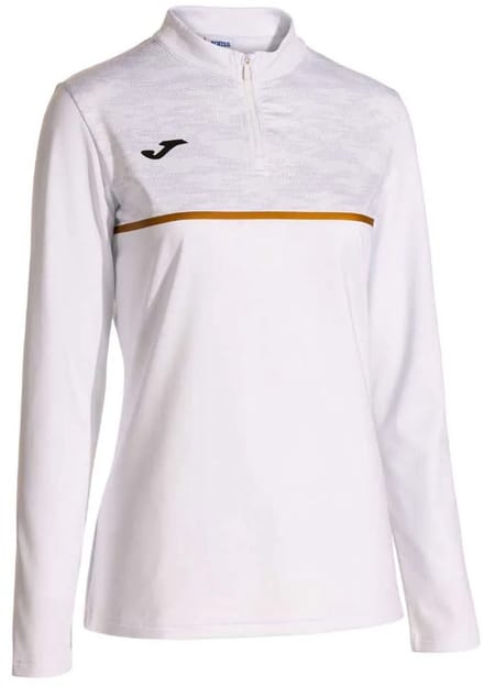 Joma Record Iii Sweatshirt Met Halve Rits Wit M Vrouw