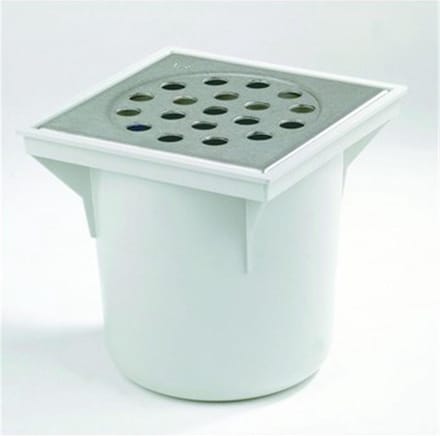 Vloerput 402 200X200 Onder 75Mm Rvs
