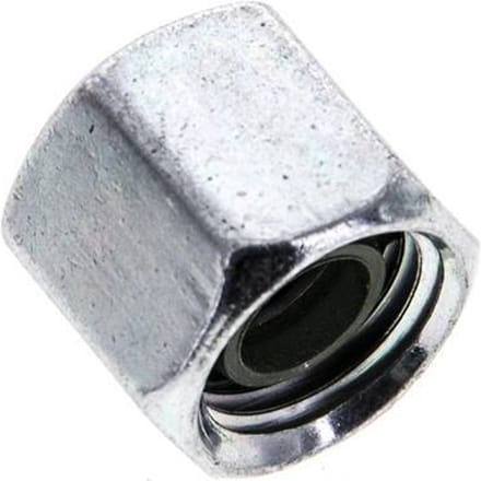 8 M14x1.5 End Cap Stalen FKM