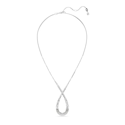 Swarovski 'Hyperbola' Dames Basis Metalen Ketting - Zilver 5679438