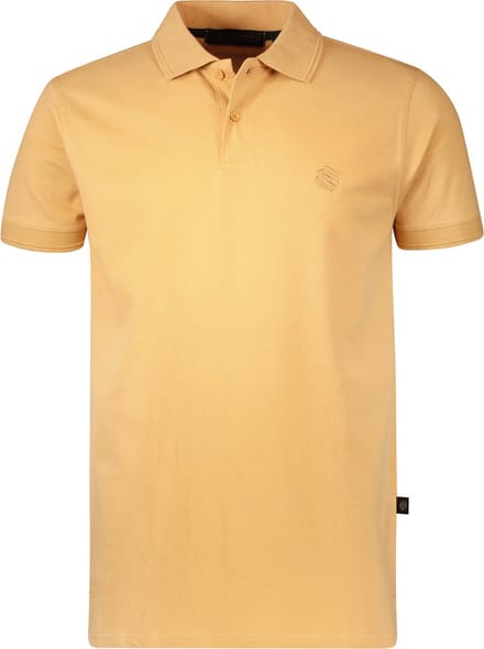 Gino Santi Polo Shirt Heren Smart Cotton Camel | Maat M
