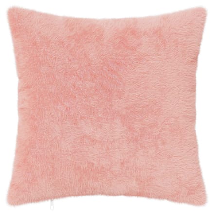 vidaXL - Kussensloop - 6 - st - HEERLEN - Roze - 30 - x - 30 - cm - Nep - Konijnenbont