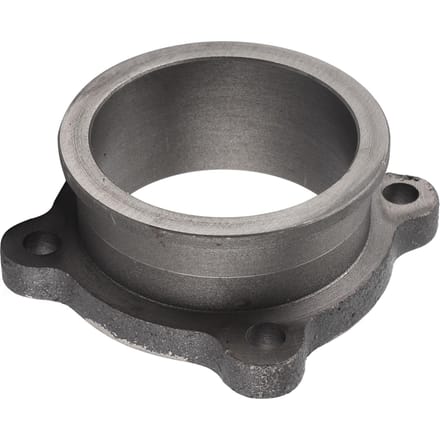 Turbo Charge Uitlaatflens 4 Bouten 2.5in naar 2.5in V-band Adapter Universeel Autoaccessoire