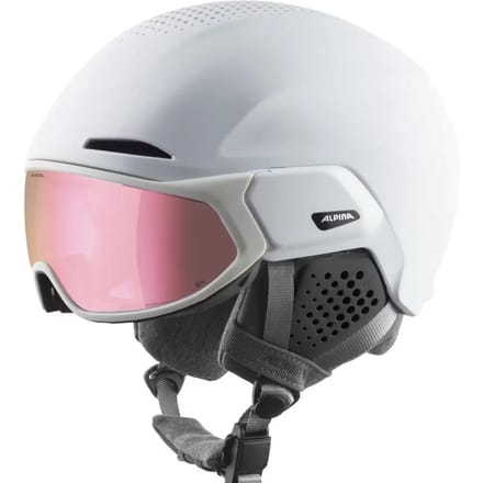 Alpina Oro QV MIPS Skihelm Met Photochromic Vizier - Wit